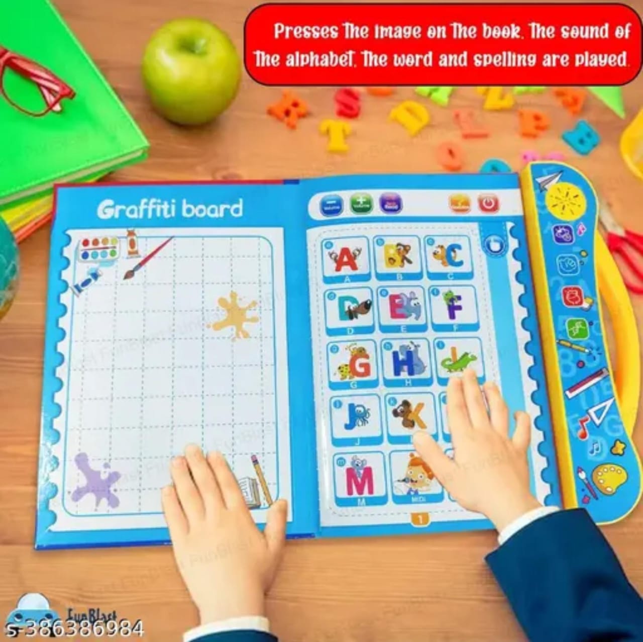 Interactive Musical Learning Book for Kids