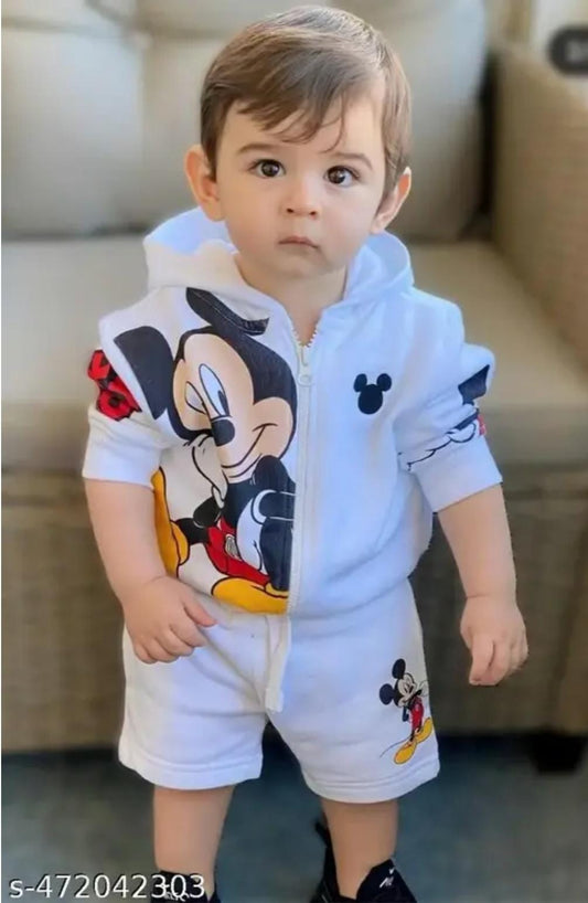 Kids Hoodie & Shorts Clothing Set