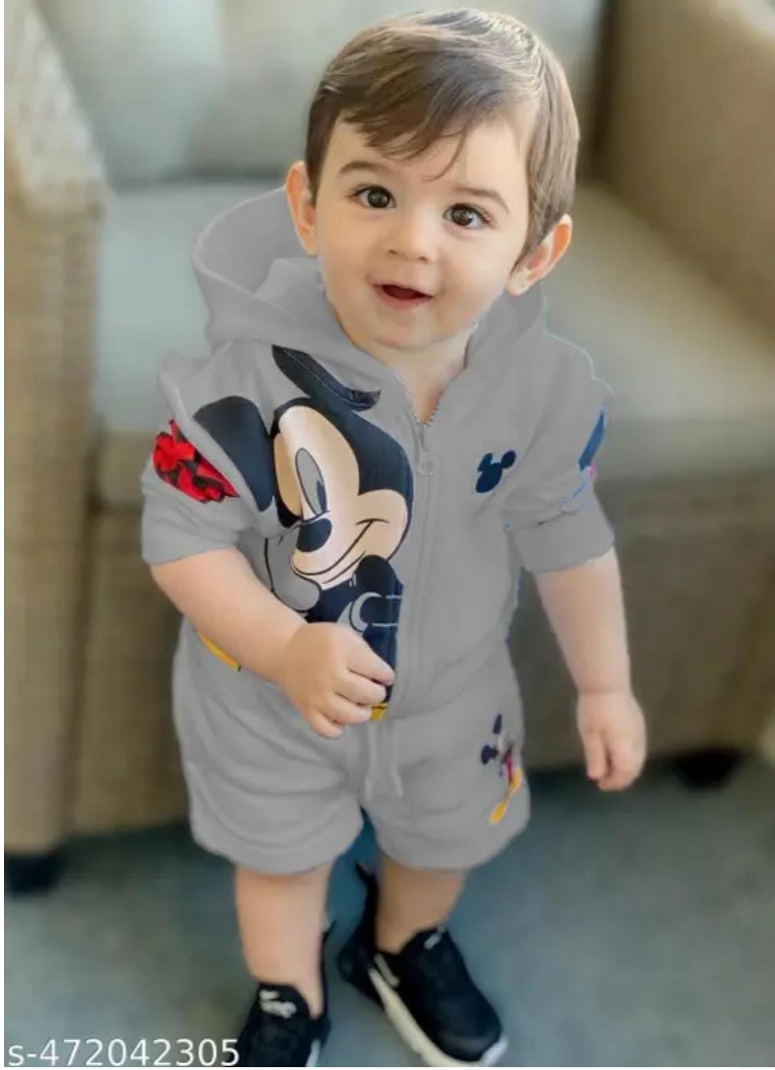 Kids Hoodie & Shorts Clothing Set
