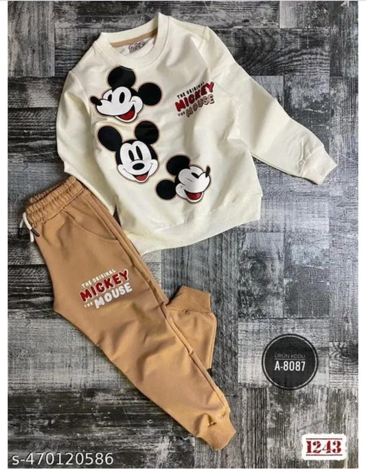 Kids Cotton Top & Bottom Wear Set