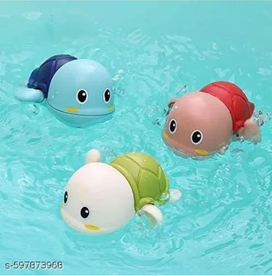 Pack of 2 Wind-Up Turtle Bath Toys for Babies & Toddlers