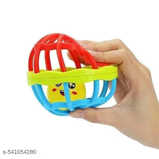 Colourful plastic soft ball