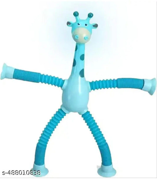 Giraffe Pop Tube Sensory Fidget Toy – Stress Relief for Kids & Adults