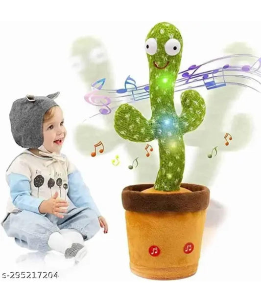 Talking Dancing Cactus Toy for Kids