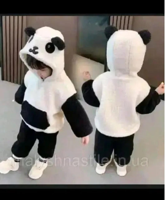 Baby Boys & Girls Furry Winter Hoodie Set