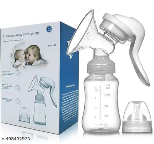 Silicone Breast Pump – BPA-Free (Portable, 100–200 ml)