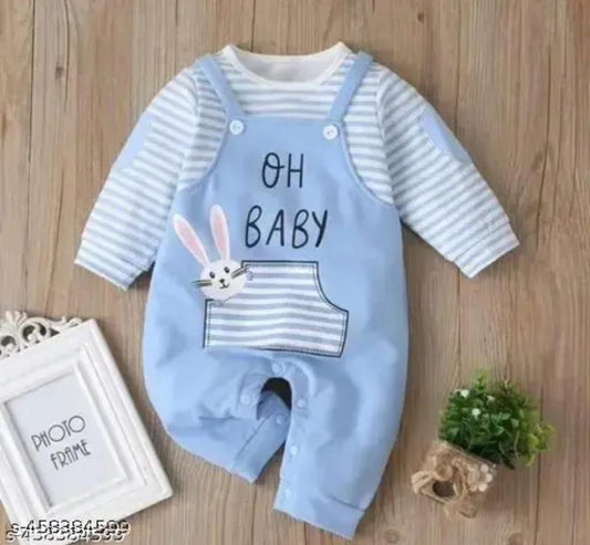 BABY-SKY Cotton Printed Top & Bottom Set (0–5 Years, Multiple Sizes)